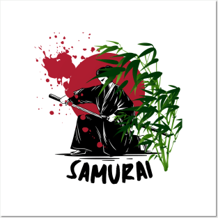 Japanese samurai T-Shirt Posters and Art